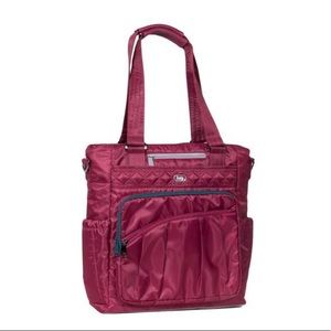 Maroon Lug tote *new*